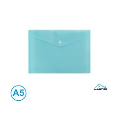 Spisové desky s drukem LUMA - A5 / pastelová modrá