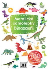 JIRI MODELS metalické samolepky - Dinosauři