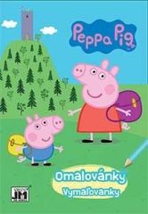 JIRI MODELS  Omalovánky A5+ - Prasátko Peppa výlet