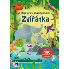JIRI MODELS  Samolepicí knížka První samolepkování - Zvířátka