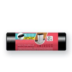 Pytle do koše ViGO! - 50x60cm / 35l / 6my / 50ks / černá