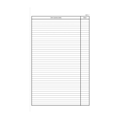 Stavební deník Optys - A4 / číslovaný 128 listů NCR / 1278