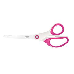 Nůžky Leitz WOW kancelářské titanové 20,5 cm / bílo-růžová