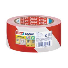 Lepicí pásky Tesa značkovací - 50 x 66 / červeno - bílá