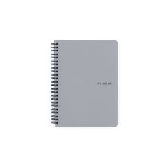 Blok kroužkový PASTELINi - A5 / linka / šedá