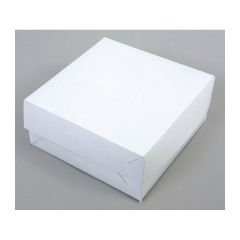 Dortová krabice bílá - 28 x 28 cm / velká