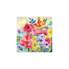 Papírové ubrousky 33x33 / 20ks / 3vr. - jarní květiny