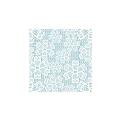 Papírové ubrousky 33x33 / 20ks / 3vr. - krajka modrá