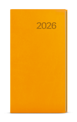 Diář VIVELLA - týdenní kapesní / okrová