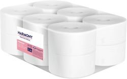 Papír toaletní Harmony Jumbo 100 % celulóza - průměr 190 mm