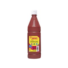 Tekuté temperové barvy JOVI PREMIUM v lahvi - 1000 ml / hnědá