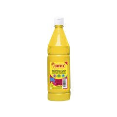 Tekuté temperové barvy JOVI PREMIUM v lahvi - 1000 ml / žlutá