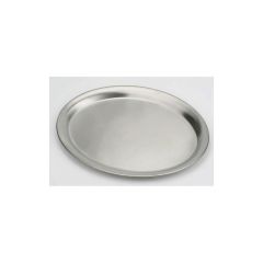 Podnos oválný 30 x 22 cm - nerezový
