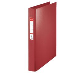 Pořadač Esselte A4 kroužkový celoplastový 2 - kroužek 4,2 cm / bordó