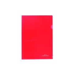 Zakládací obal A4 barevný - tvar L / červená / 10 ks
