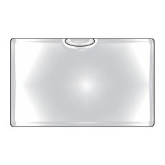 Samolepicí kapsy na vizitky - horní vkládání / 6 ks