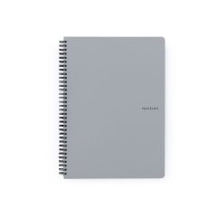 Blok kroužkový PASTELINi - A4 / linka / šedá