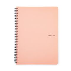 Blok kroužkový PASTELINi - A4 / linka / oranžová