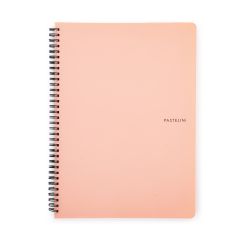Blok kroužkový PASTELINi - A4 / linka / oranžová