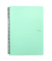 Blok kroužkový PASTELINi - A4 / linka / zelená