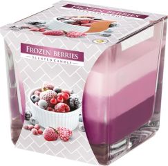 Vonná svíčka tříbarevná -  Frozen Berries