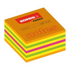Samolepicí bloček Kores Cubo - 75 x 75 mm / 450 lístků