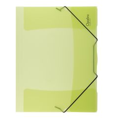 Spisové desky A4 s gumou Opaline - zelená