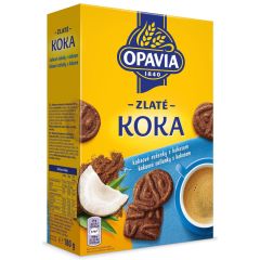 Opavia  Opavia Zlaté Koka sušenky s kokosem a kakaem 180g