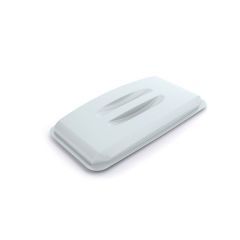 Víko na odpadkový koš Durabin - 60 l / bílá