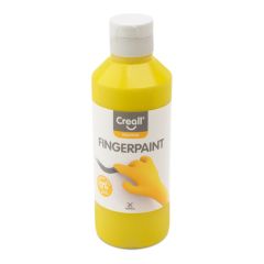 Creall  Prstové barvy Creall Happy - žlutá / 250 ml
