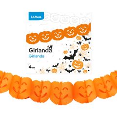 Luma  Girlanda papírová - 4 m / dýně