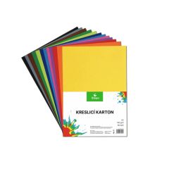 Barevný karton - A3 / 180 g / 60 listů / barevný mix
