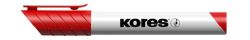Popisovač Kores K-Marker Whiteboard - červená / klínový hrot