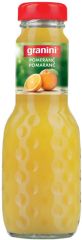 Džus Granini pomeranč 100% 0,2 l / sklo
