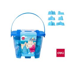 Deli  Písek kinetický DELI 500 g - modrá