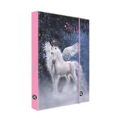 PP Karton  Box na sešity A4 / Unicorn