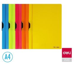 Deli  Desky A4 Black Clip DELI - barevný mix