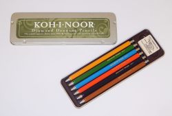 Tužky Koh-i-noor 5217/PLECH/6+pryž mechan.padací