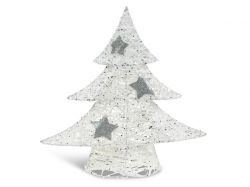 stromeček bílý vánoční 30cm R2337 8885940